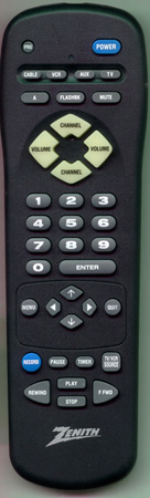 ZENITH 124-00212-19 MBC4420 Genuine  OEM original Remote