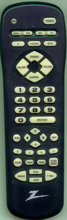 ZENITH 124-00212-53 MBC4435 Genuine  OEM original Remote