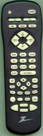 ZENITH 124-00231-01 MBR3470Z Genuine  OEM original Remote