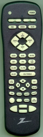 ZENITH 124-00231-04 MBR3470T Genuine  OEM original Remote