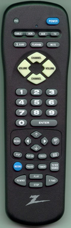 ZENITH 124-00233-03 MBR3458Z Genuine  OEM original Remote