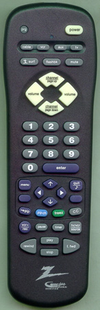 ZENITH 6710V00146A MBR3466CZ Genuine  OEM original Remote