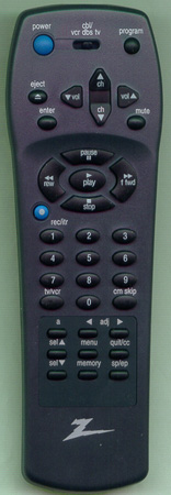 ZENITH 6711R1N015B Genuine  OEM original Remote