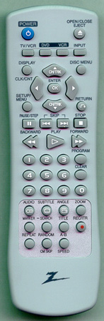 ZENITH 6711R1P081K Genuine  OEM original Remote