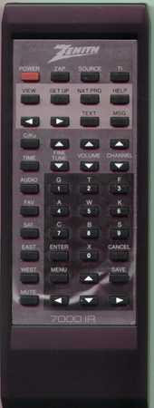 ZENITH 924-00116 Genuine OEM original Remote