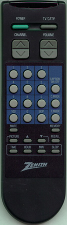 ZENITH 924-10004-01 SC1321X Genuine  OEM original Remote