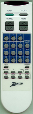 ZENITH 924-10004 SC1321X Genuine  OEM original Remote