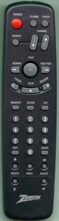 ZENITH 924-10014 SC210502 Genuine  OEM original Remote