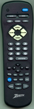 ZENITH 924-10021 UN2020 Genuine  OEM original Remote