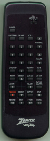 ZENITH 924-10027 MBR4127 Genuine  OEM original Remote