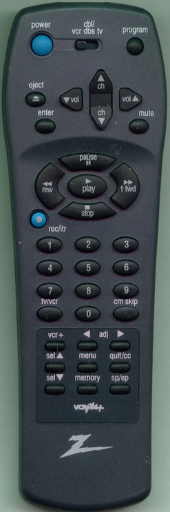 ZENITH 924-10033 MBR423 Refurbished Genuine OEM Original Remote