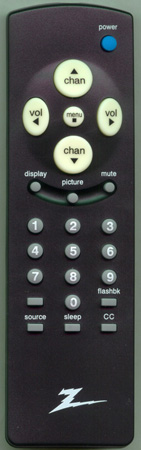 ZENITH 924-10054 Genuine  OEM original Remote