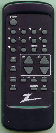 ZENITH 924-10072 076R0DL010 Genuine  OEM original Remote
