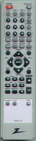 ZENITH AKB32213102 Genuine OEM original Remote