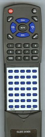 ZENITH 124-00128-21 12412821 replacement Redi Remote