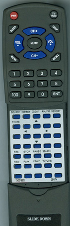 ZENITH 124-00192-03 12419203 replacement Redi Remote