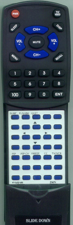 ZENITH 124-00169-39 replacement Redi Remote