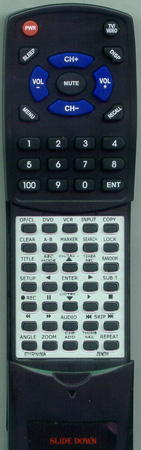 ZENITH 6711R1N150A replacement Redi Remote
