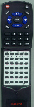 ZENITH 924-10004 SC1321X replacement Redi Remote