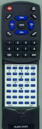 ZENITH 924-10015 replacement Redi Remote