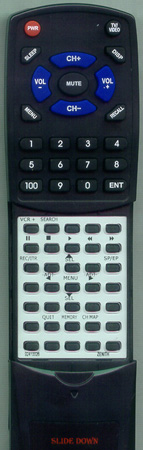 ZENITH 924-10026 SC2107 replacement Redi Remote