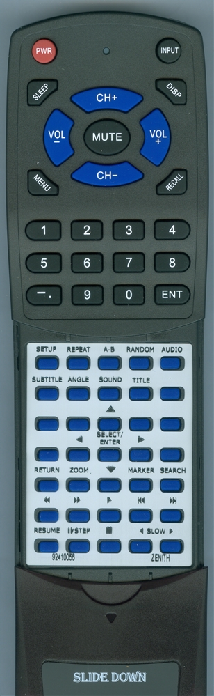 ZENITH 924-10056 replacement Redi Remote