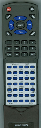 ZENITH N0119UD replacement Redi Remote
