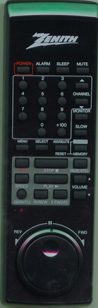 ZENITH UREMT33SR001 Genuine  OEM original Remote