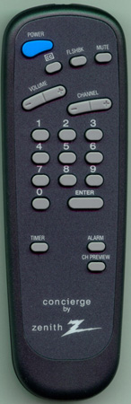 ZENITH 124-00213-02 SC652 Genuine  OEM original Remote