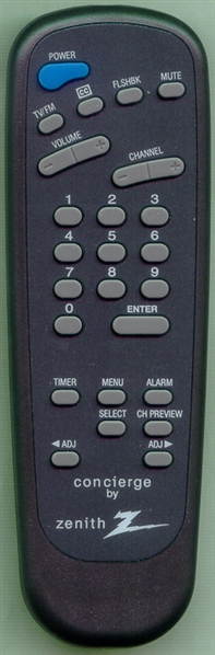 ZENITH 6710V00108D SC3492 Genuine  OEM original Remote