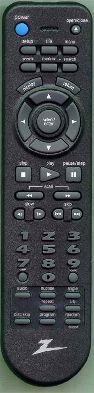 ZENITH 6711R2N019D SC225T Genuine OEM original Remote