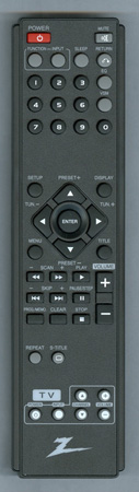 ZENITH AKB36087610 Genuine OEM original Remote