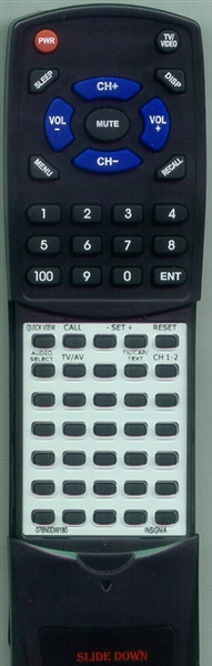 ZENITH 076N0DW180 replacement Redi Remote