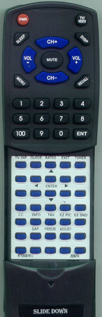 ZENITH 6710V00151J replacement Redi Remote