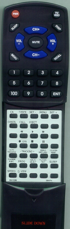 ZENITH 924-10062 HG23A06 replacement Redi Remote
