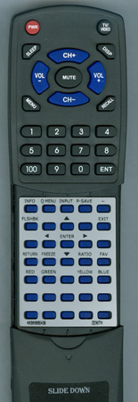 ZENITH AKB69680439 replacement Redi Remote