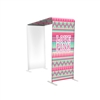 38" L-shaped Modular Display with Fabric Print