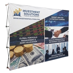 Replacement Print for 10' Fabric Pop Up Display