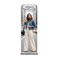 Replacement Fabric Print for 2' Straight Tube Banner Display