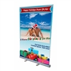 57" Roll Up Retractable Banner Stand