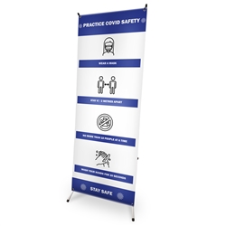 24" X Banner Stand