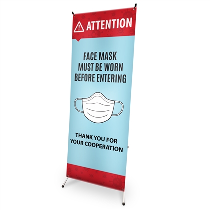 24" X Banner Stand