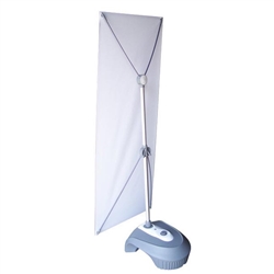 24" Outdoor X Banner Stand