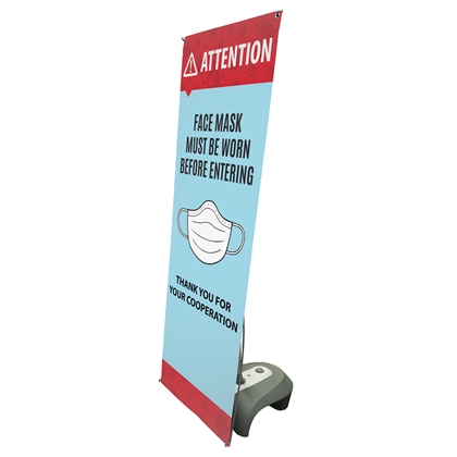 24" Outdoor X Banner Stand