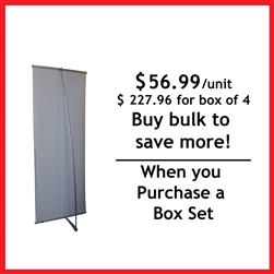 33 L Banner Stand