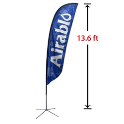 MEDIUM FEATHER FLAG KIT
