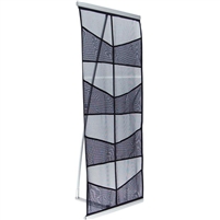 8-Pocket Mesh Portable Literature Stand for Trade Shows