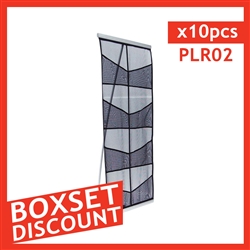 8-Pocket Mesh Portable Literature Stand for Trade Shows - Box Set [ 10 units/box]