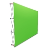 10' Pop Up Display With Green Screen or Blue Screen Fabric Print