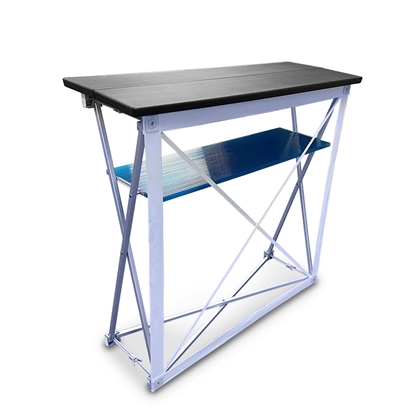 3 Ft Pop Up Counter Display with Fabric Print